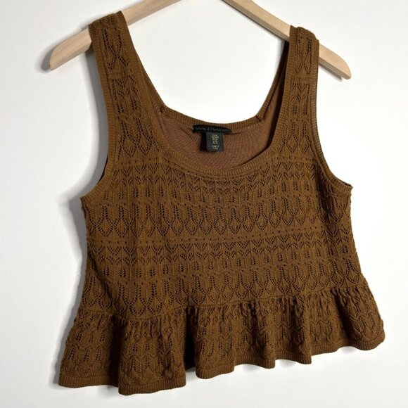 HOUSE OF HARLOW Crochet Tank Top - Picture 2 of 6